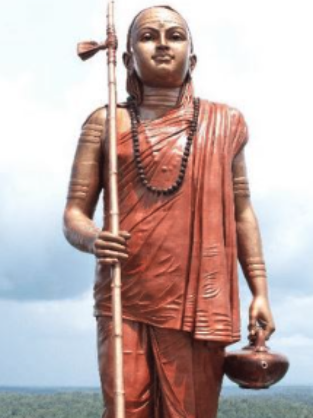 Adi Guru Shankaracharya statue at Omkareshwar (Statue of Oneness)